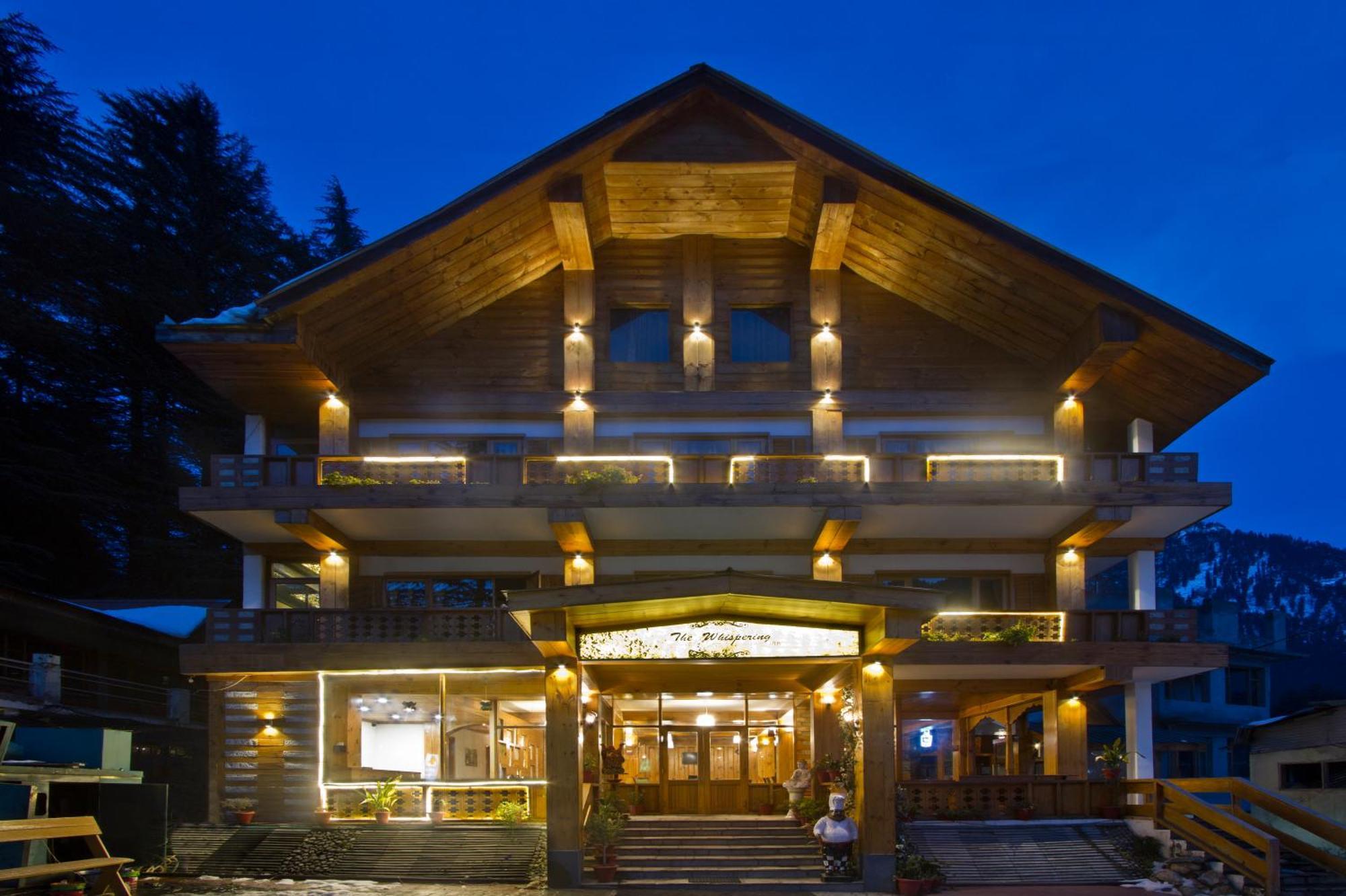 The Whispering Inn Resort And Bar Manāli Esterno foto